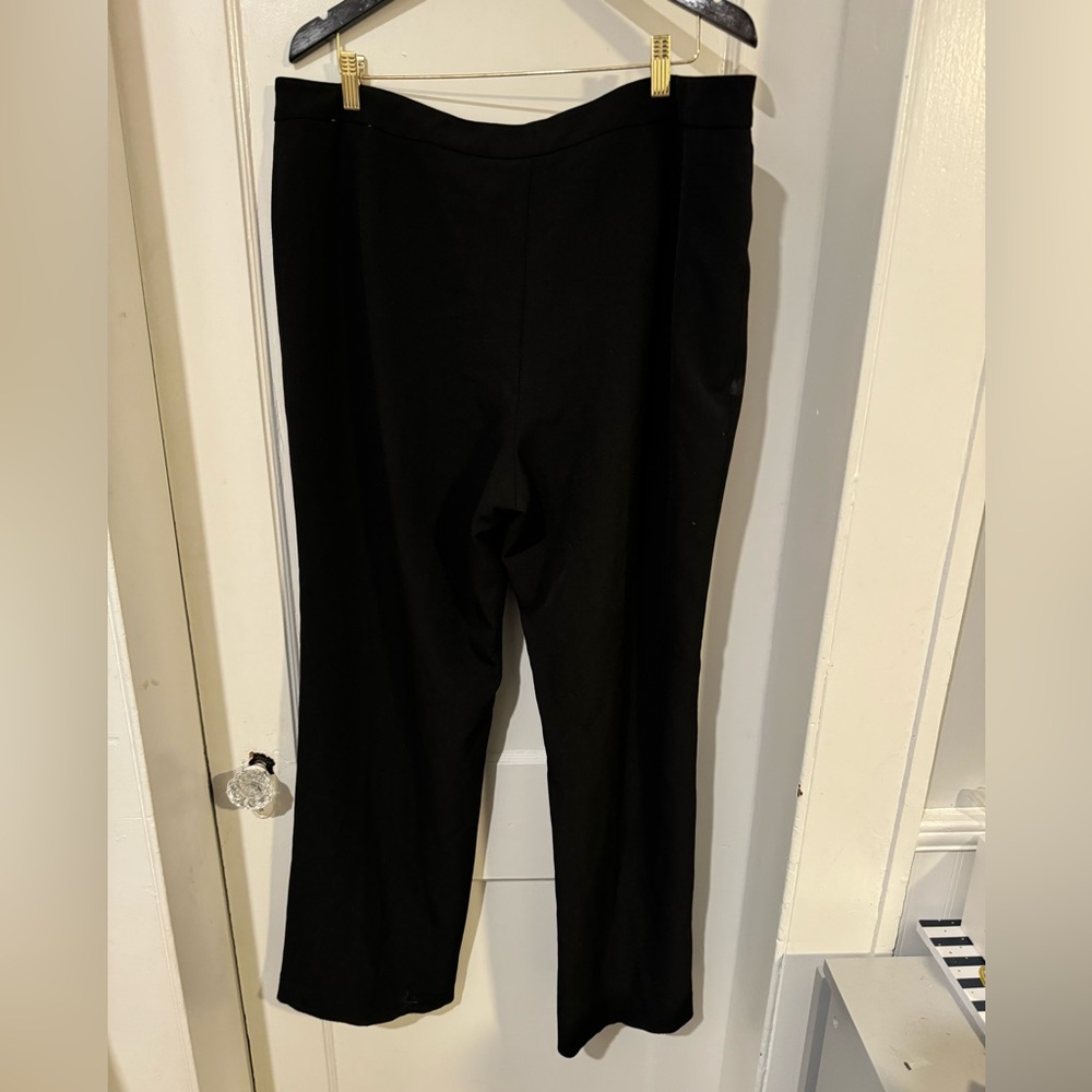 Kasper dressy black pants. Size 18.